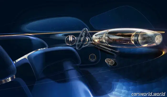 Новый концепт‑кар Mercedes выглядит как будто прямо из мультфильмов про Бэтмена 90‑х.