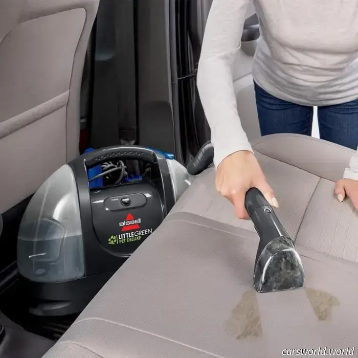 Find an effective automotive carpet cleaner that tackles tough stains for under $100 in Amazon's Labor Day Sale.