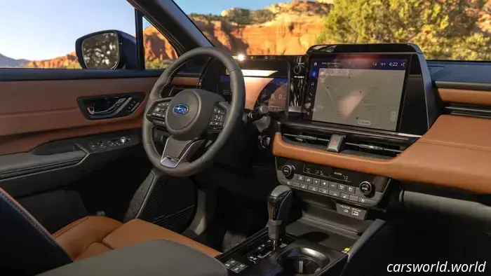 Subaru ha davvero ascoltato con il cruscotto della nuova Outback.