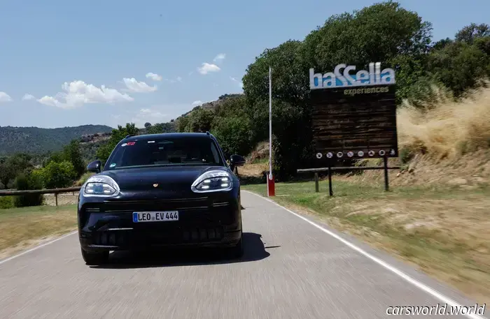 Обзор прототипа электрического Porsche Cayenne 2026 года: превосходное начало — теперь нужно удачно завершить