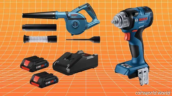 Receive complimentary Bosch tools with the purchase of batteries during Lowe's Labor Day Sale.
