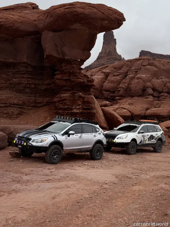 Subaru Outback y Crosstrek de 200 millas Conquistan los Senderos de Moab para Demostrar que No Necesitas un Jeep