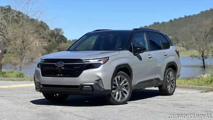 Revisión del Subaru Forester Hybrid First Drive 2025: Montañero convencional