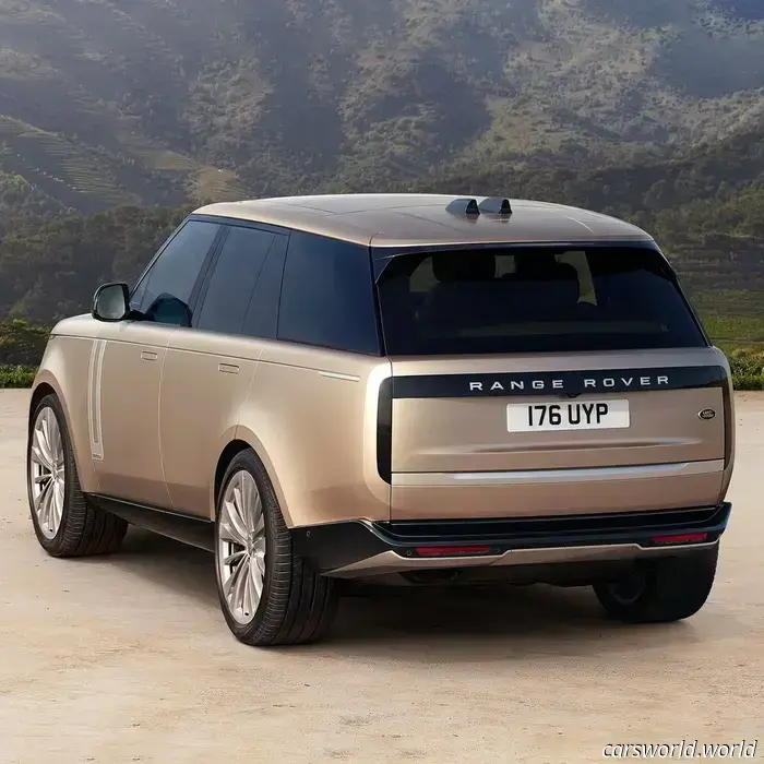 Range Rover ha un nuovo logo per i luoghi che non possono contenere 10 lettere