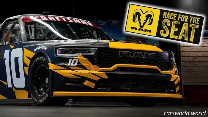 Ram sta trasformando la ricerca del suo prossimo pilota NASCAR in un reality show