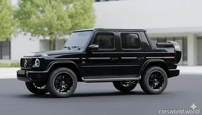 El Mercedes G-Wagon Cabrio descapotable regresa como un modelo de cuatro puertas.