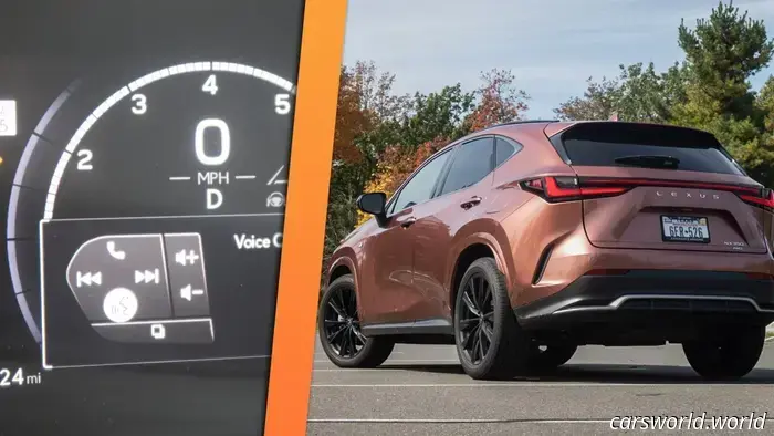 I comandi del volante regolabili di Lexus: adoro l'idea, ma ho odiato usarli