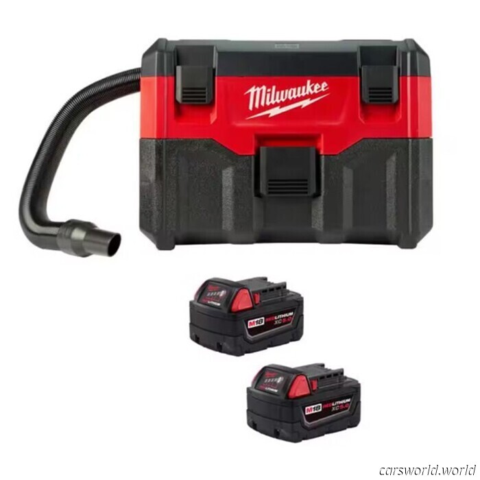 Questo aspirapolvere portatile Milwaukee è perfetto per la pulizia dell'auto ed è scontato del 50% oggi (con batterie!)