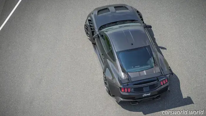 You can now obtain a Ford Mustang GTD in complete naked carbon fiber.