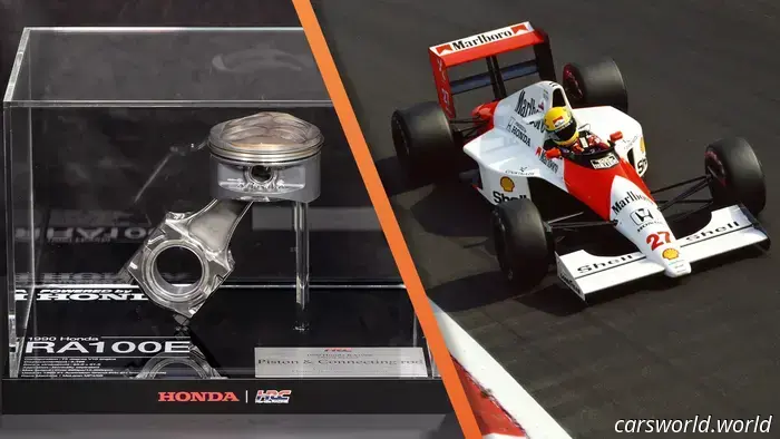 Honda Ofrecerá Piezas de Uno de los Motores de F1 de Ayrton Senna.