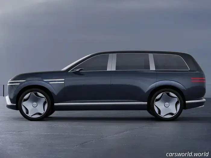 Prototype of Genesis GV90 Indicates That Suicide Doors May Arrive Soon Rather Than Later