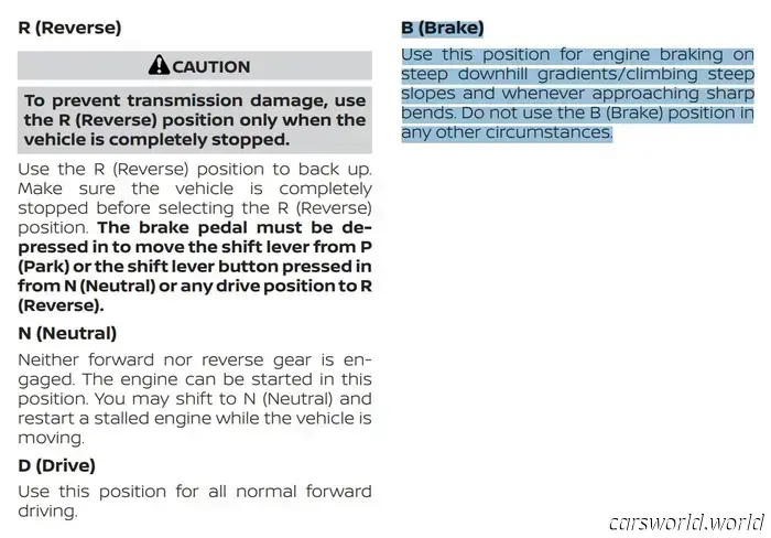 Reasons for the Nissan Kicks Featuring a ‘B’ Gear Despite Not Being a Hybrid or EV.