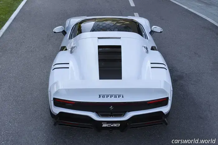 Является ли Ferrari SC40 лучшей данью, чем новый Countach?