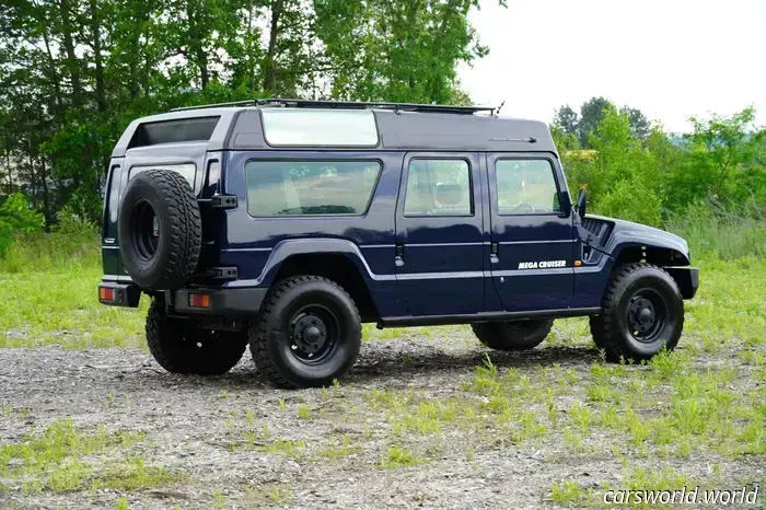 Unique Toyota Mega Cruiser Available for Purchase, Resembling Something from a Pixar Film