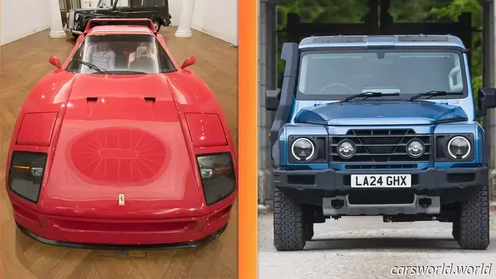 Uomo della Florida scambia una Ferrari F40 con un Ineos Grenadier e 2,4 milioni di dollari