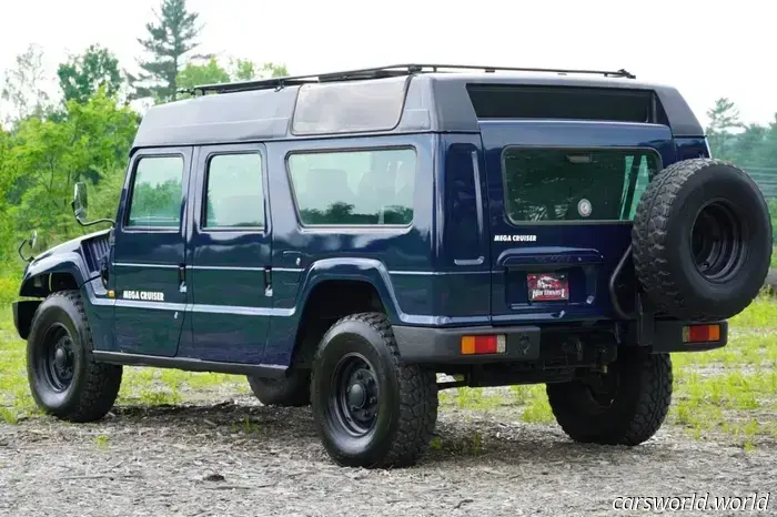 Unique Toyota Mega Cruiser Available for Purchase, Resembling Something from a Pixar Film