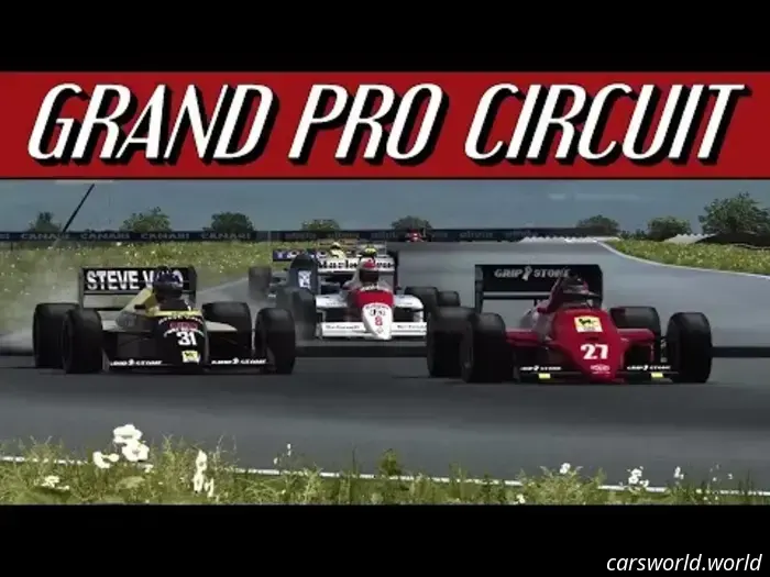 Grand Pro Circuit sembra il simulatore di corse F1 retrò dei nostri sogni