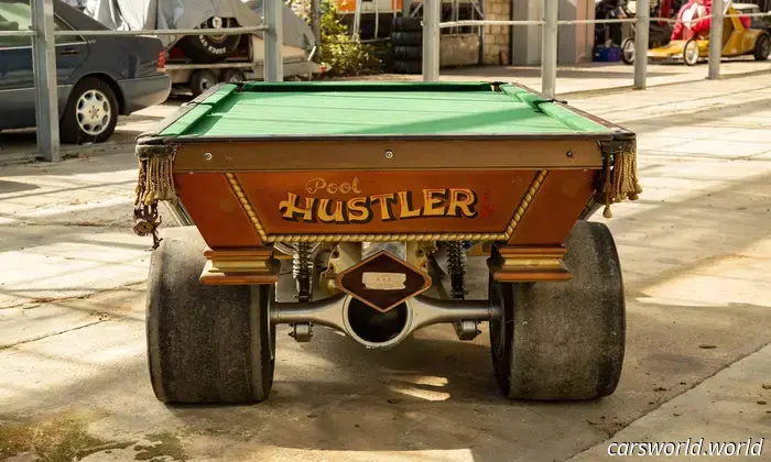 This Hemi-Powered Pool Table Hot Rod Would Not Be Constructed Today.