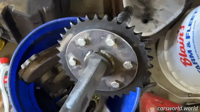 Poner Ruedas en una moto de nieve Lo convierte en un Triciclo Todoterreno Ruidoso