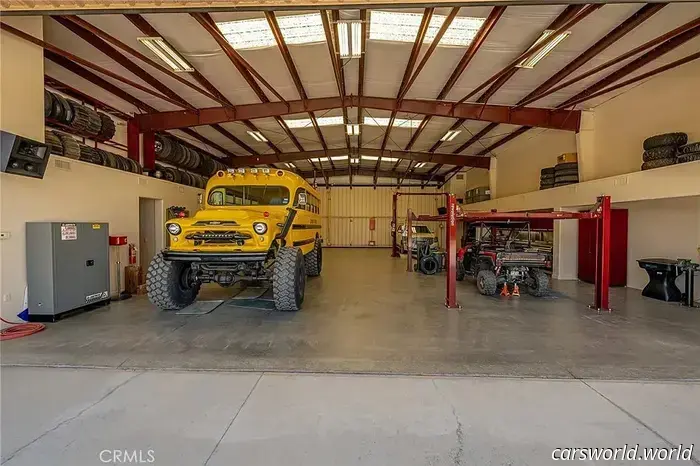 $15M Desert Estate Is a Ready-to-Use Racing Retreat Featuring an Airstrip, Dirt Track, and Vehicles