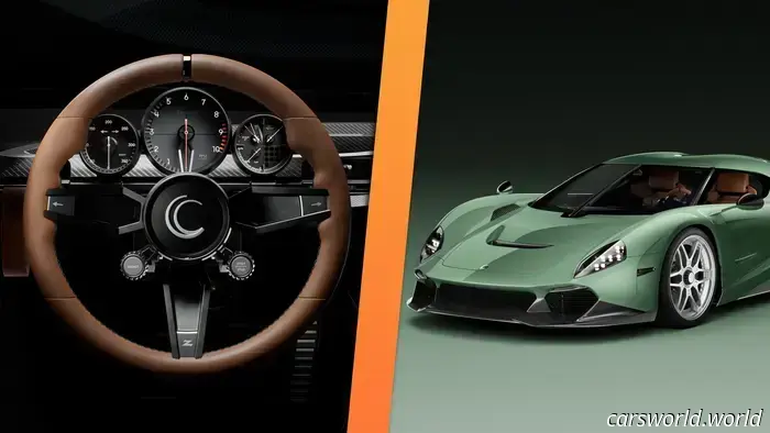 La nuova hypercar con cambio manuale a cinque marce ha carrozzeria Zagato su telaio in stile Le Mans.