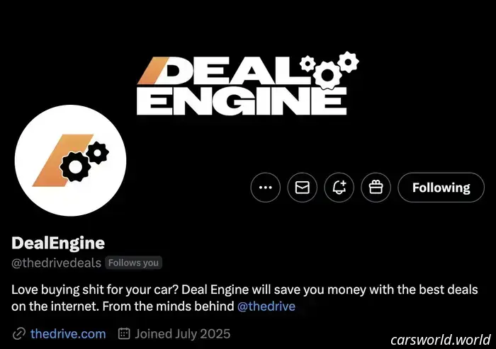 We created an AI bot designed to discover the best deals for automotive enthusiasts. Introducing DealEngine.