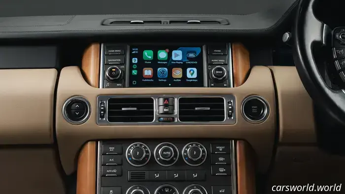 La actualización oficial de Apple CarPlay para Range Rover 2010 es un Recordatorio de Lo Que hemos Perdido