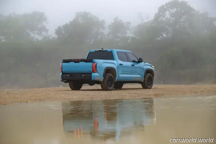 I sedili con ammortizzatori d'aria della Toyota stanno finalmente arrivando nella Tundra TRD Pro