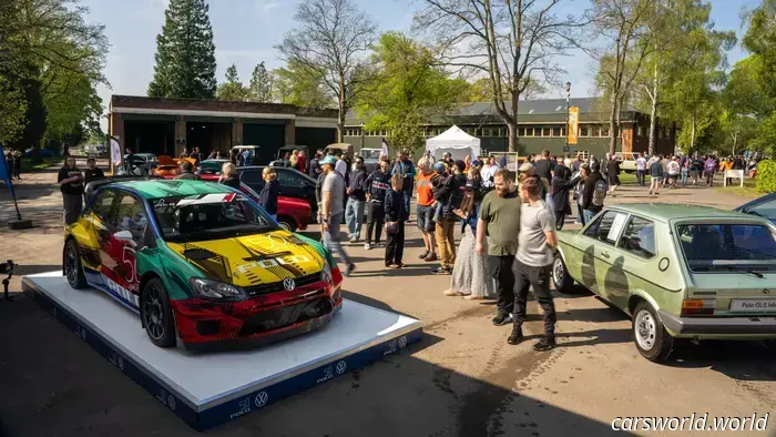 VW возвращает Harlequin Polo в качестве раллийного автомобиля для езды по гравию