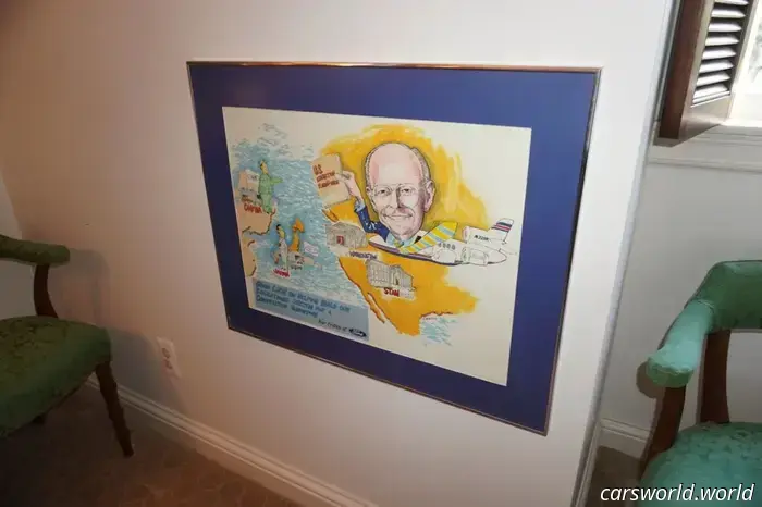El Ex CEO de Ford Tenía Esta Magnífica Pintura de Tauro Colgada en Su Mansión de Detroit