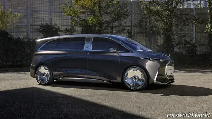 La Furgoneta con Concepto de Sala VIP Rodante de Mercedes Hace que una Clase S Parezca Abarrotada