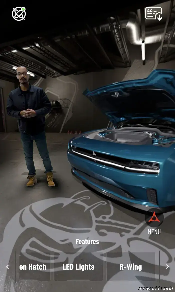 El Nuevo Sitio Web del Charger Daytona de Dodge Parece un CD-ROM Promocional De 1999