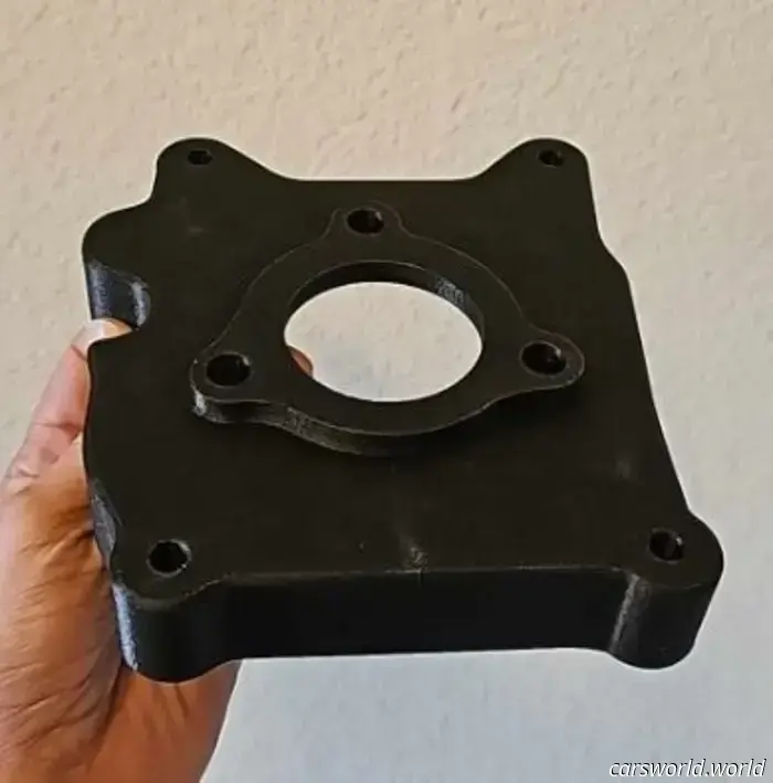 Un aficionado a los hot rods triplica la potencia de su Pontiac V8 con piezas impresas en 3D para ganar una apuesta.
