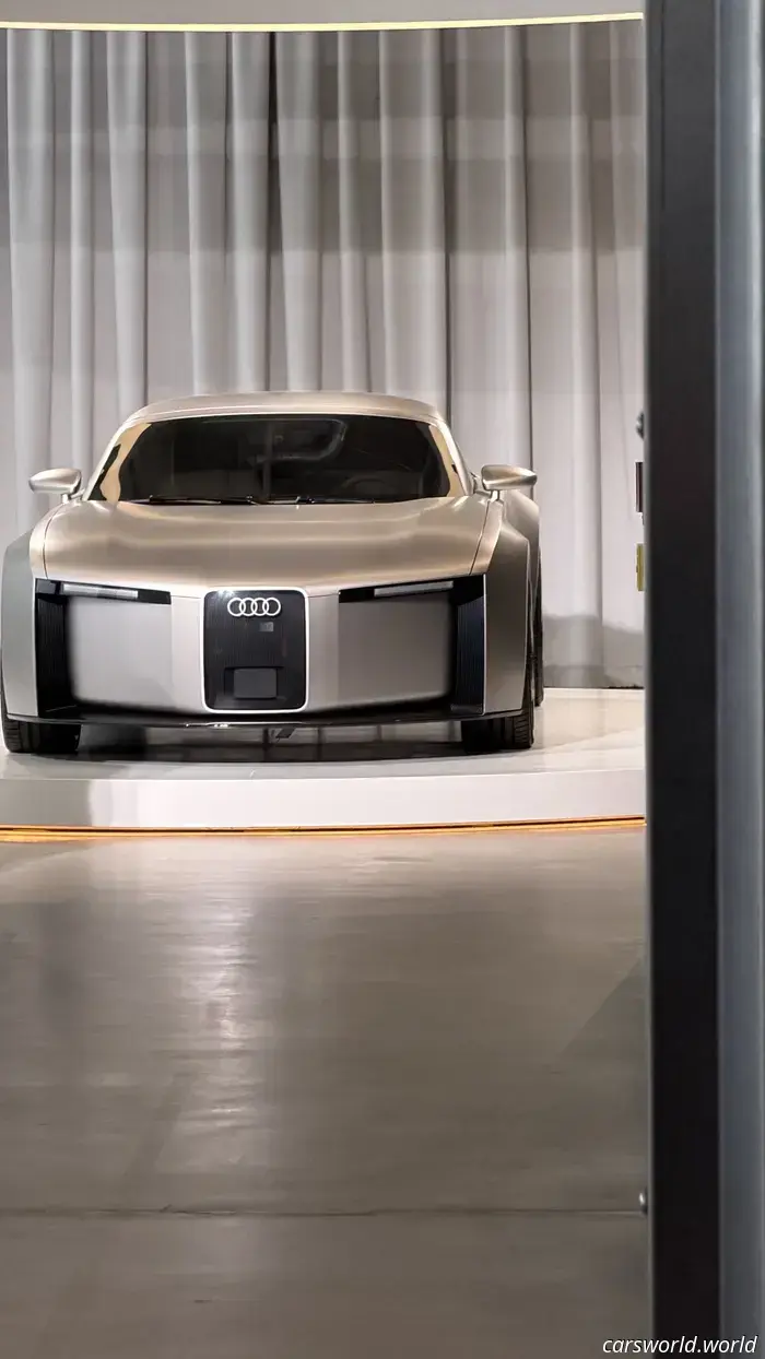 Первый болид Audi для Формулы-1 прост, но вызывает сенсацию.