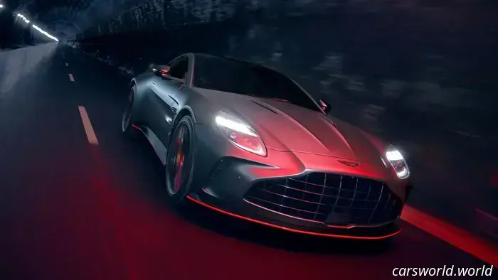 El Aston Martin Vantage S de 2026 tiene un splitter que a los aficionados del Hellcat les encantará