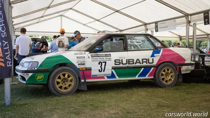 Experiencing a ride with Travis Pastrana in a Subaru rally car is pure chaos in its most elegant form.