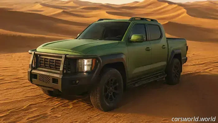 El Kia Tasman es tan feo que el render falso con IA de la propia Kia hizo que todos se entusiasmaran por un rediseño.