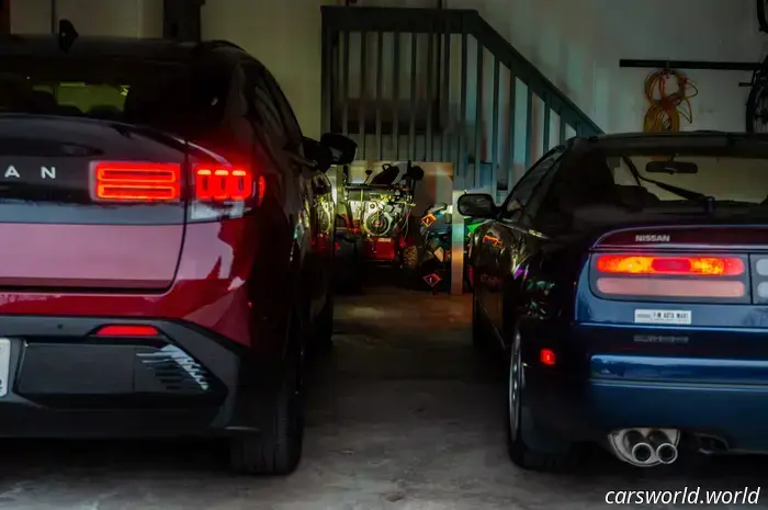 В новом Nissan Leaf есть множество пасхалок к 300ZX.