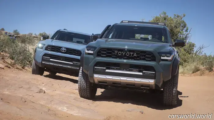 Comparing the Toyota Tacoma, 4Runner, and Land Cruiser in Moab: A Look at Their Performance