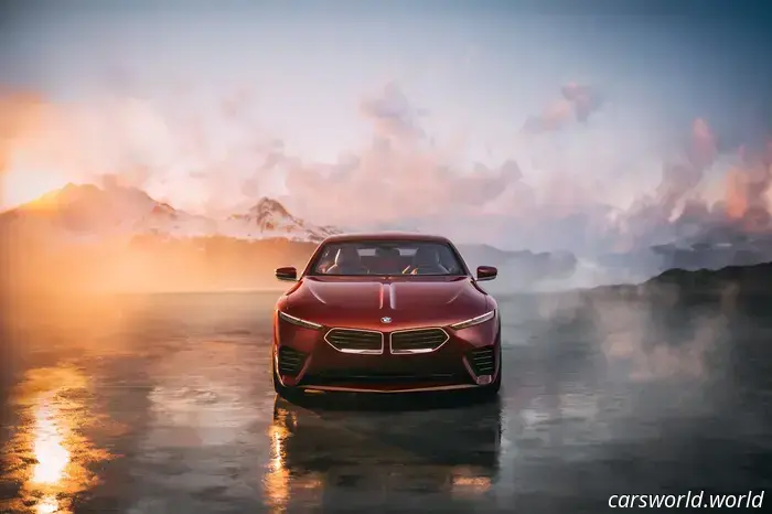 El BMW Concept Speedtop es un zapato de payaso M8 para los Súper Ricos