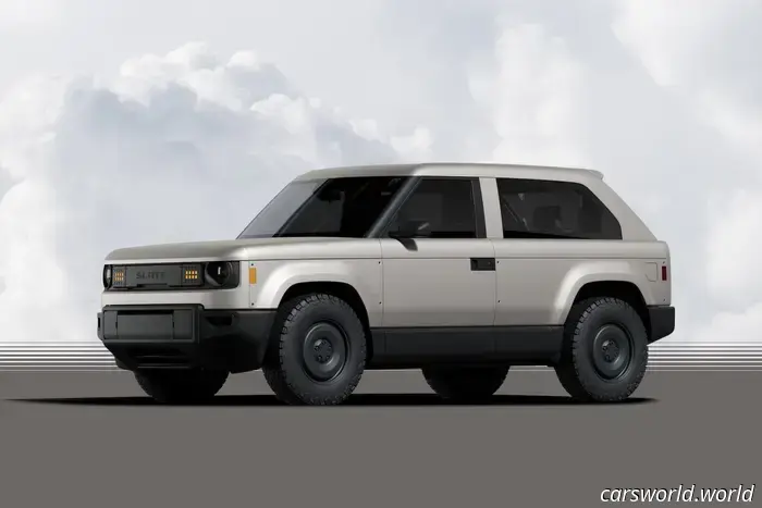 La Camioneta Slate Puede Convertirse En una SUV Defender Económica Con un Kit Opcional Estilo IKEA