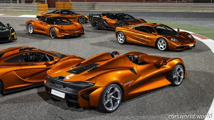This is the most impressive collection of McLarens ever put up for sale.
