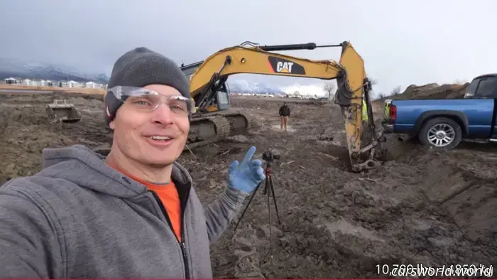 Observe a Tesla Cybertruck being dismantled during a tow hitch stress examination.