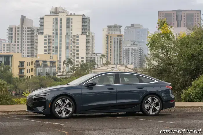 2025 Audi A6 Sportback E-Tron Review: A Luxury Electric Vehicle with an Abundance of Technology
