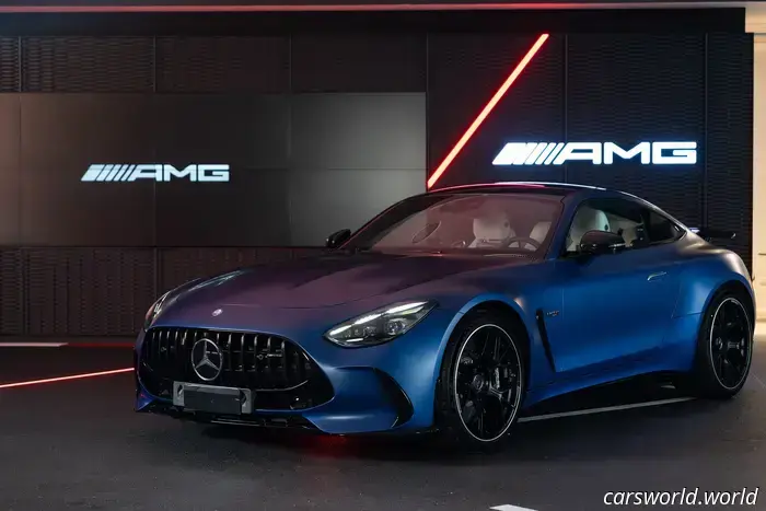 El Novato de F1 Kimi Antonelli No Puede Conducir Su Nuevo Mercedes-AMG GT Porque tiene 18 Años