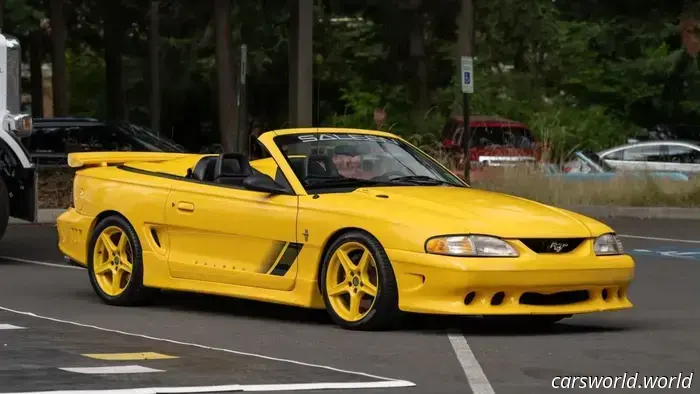 King of the Grill: George Foreman's 1995 Ford Mustang Saleen S351 Is Now Available for Purchase