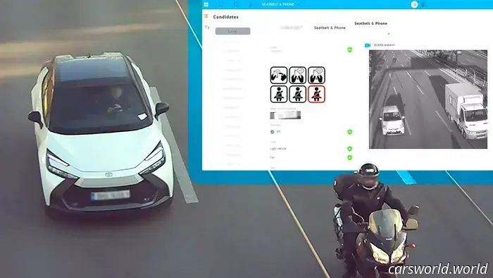 Una singola telecamera del traffico dotata di intelligenza artificiale ha emesso oltre 1.000 multe in soli quattro giorni | Carscoops