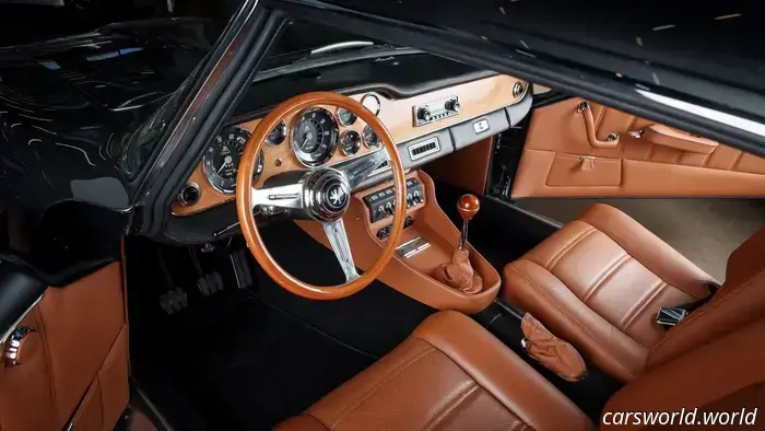 This exceptionally rare Italian muscle car is powered by a V8 from a Pontiac G8.