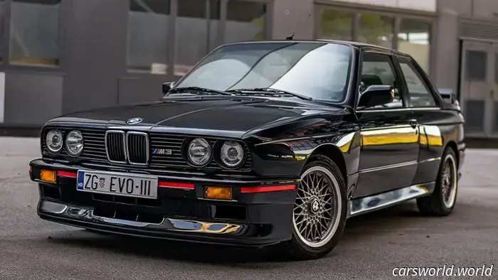 Game Recognizes Game: BMW Commends Mate Rimac for His Unique E30 M3