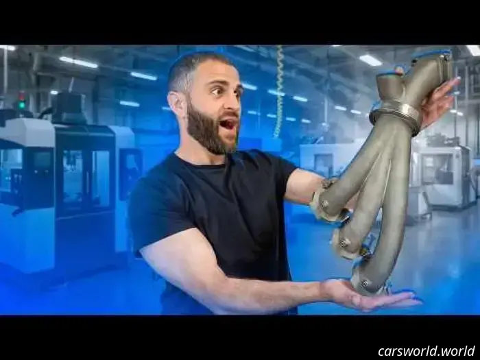 Guarda un BMW Guru Progettare un collettore Turbo da 1.800 CV stampabile in 3D